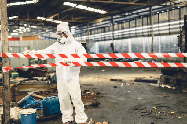 Professional Unattended Death Cleanup technician working in Fair Oaks, VA